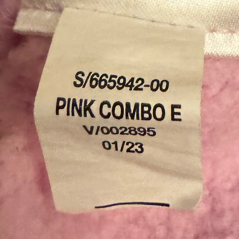 GAP 8/9 Pink Colorblock Barbie Pullover Hoodie Barbiecore Girly Preppy Cozy